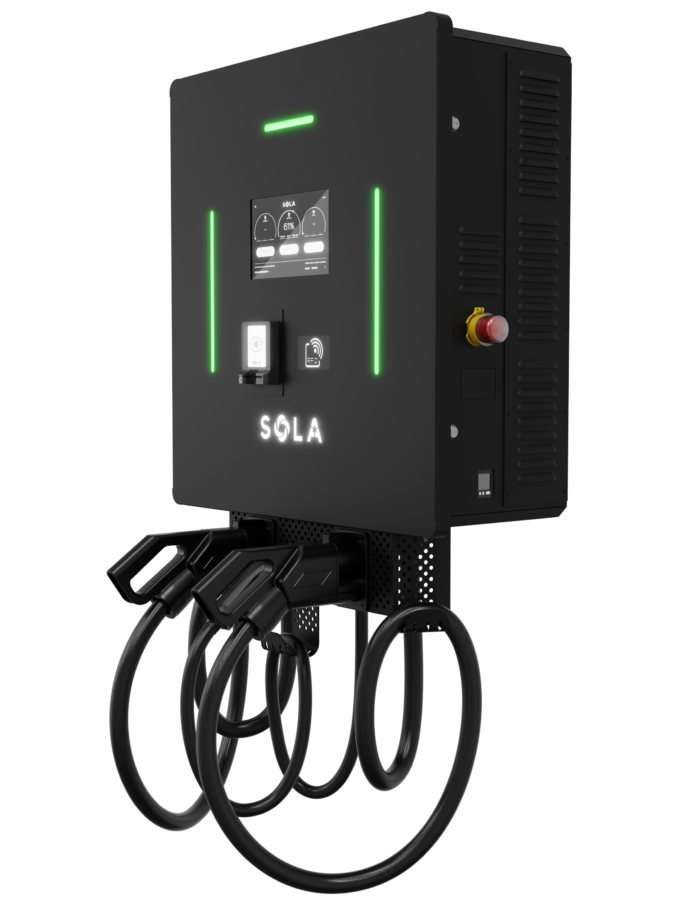 SOLA WallBox DC 60 kW ātrās uzlādes stacija - Image 2